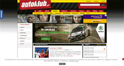 Desktop Screenshot of f1.autoklub.pl