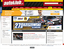 Tablet Screenshot of moto.autoklub.pl