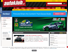 Tablet Screenshot of drifting.autoklub.pl
